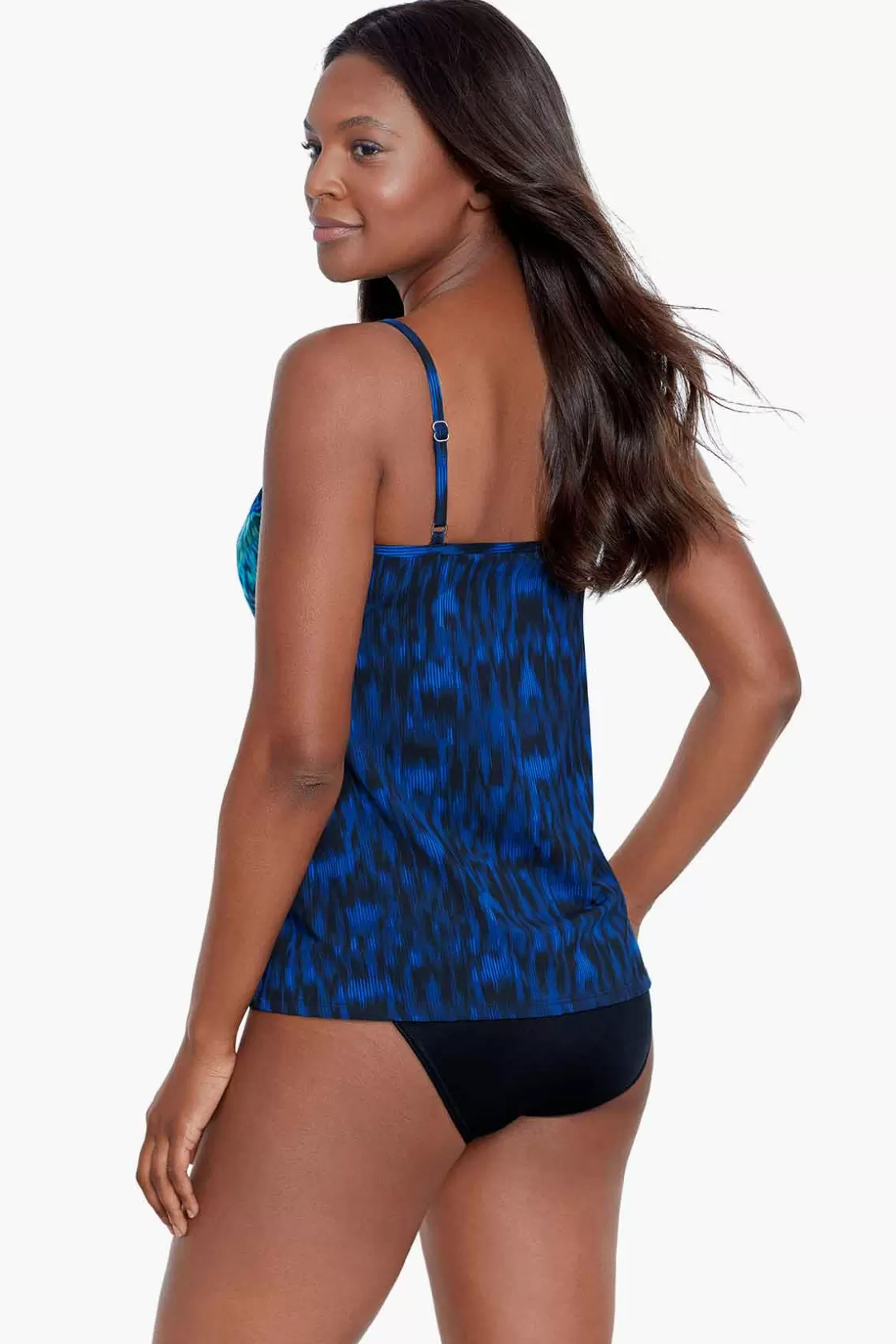 Miraclesuit Swim Dress | One Piece^Alhambra Jubilee Tankini Top Blue/Multi