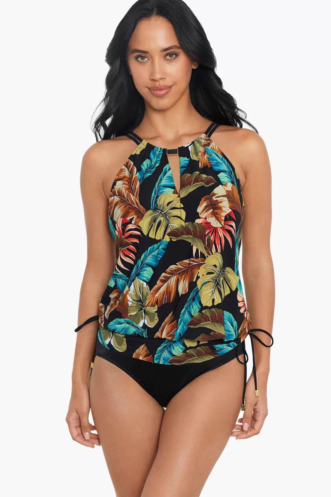 Miraclesuit One Piece^Aloe Susan One Piece Swimsuit Black/Multi