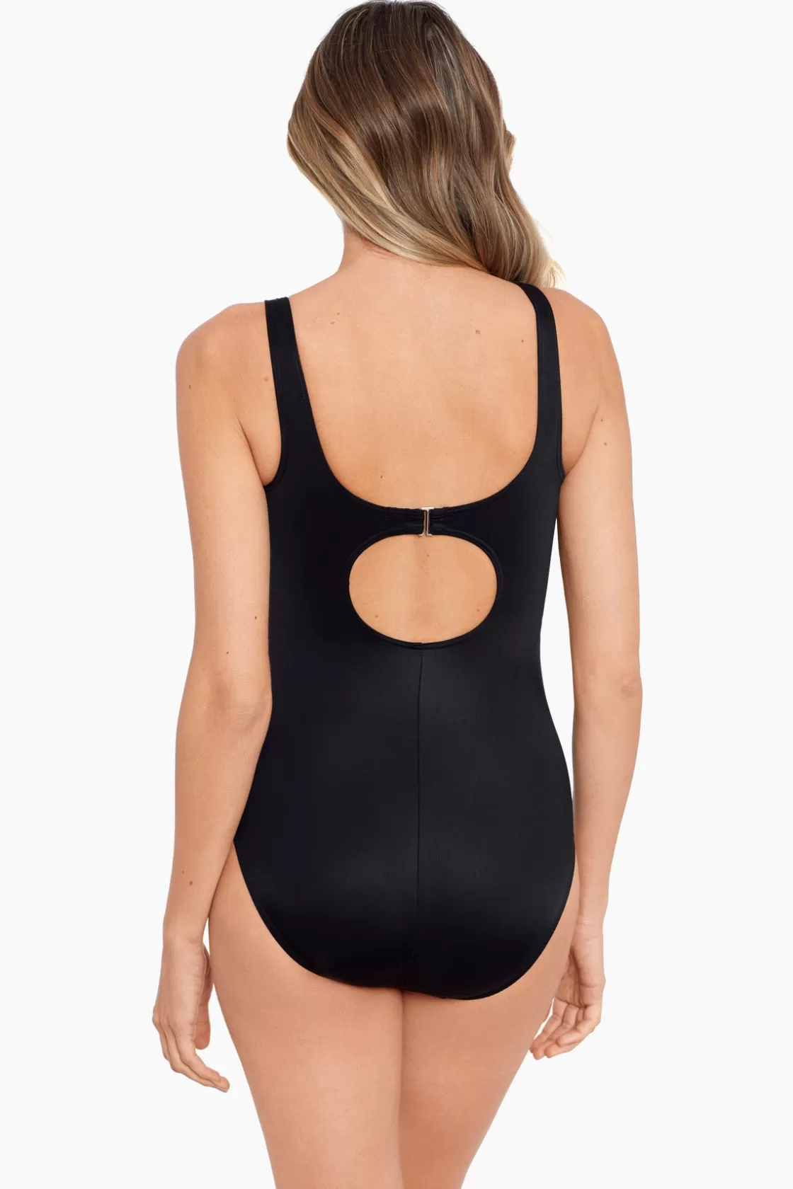 Miraclesuit One Piece^Colorblock Helix One Piece Swimsuit DD-Cup Azul