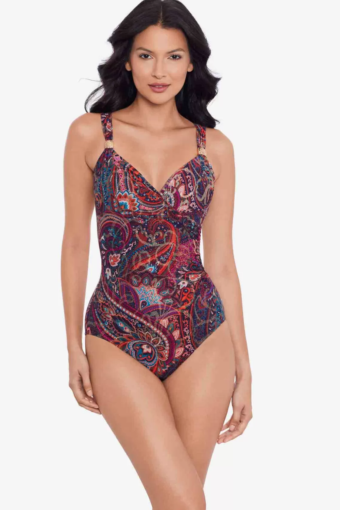 Miraclesuit Cover Ups^Dynasty Siren One Piece Swimsuit Multi