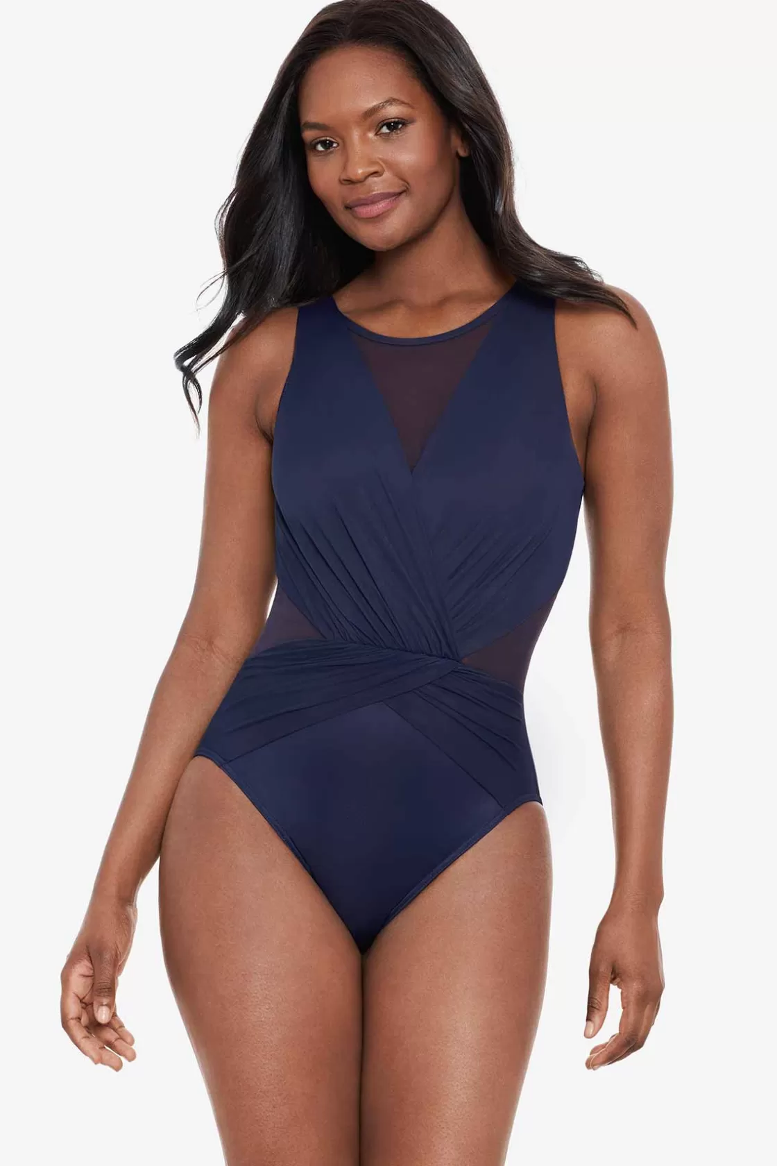 Miraclesuit One Piece^Illusionists Palma One Piece Swimsuit Midnight