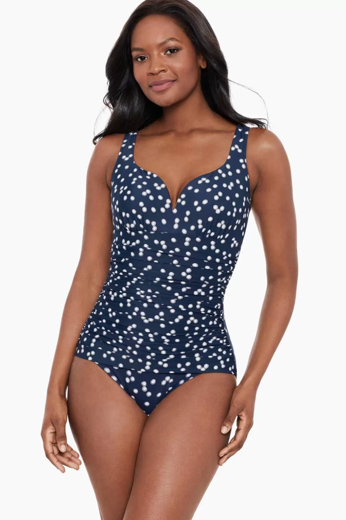 Miraclesuit One Piece^Luminare Cherie One Piece Swimsuit Midnight