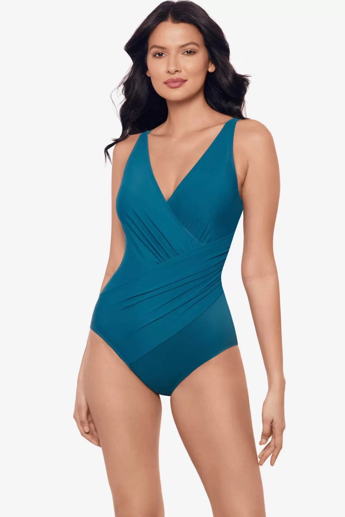 Miraclesuit Bandeau | One Piece^Must Haves Oceanus One Piece Swimsuit Aegean