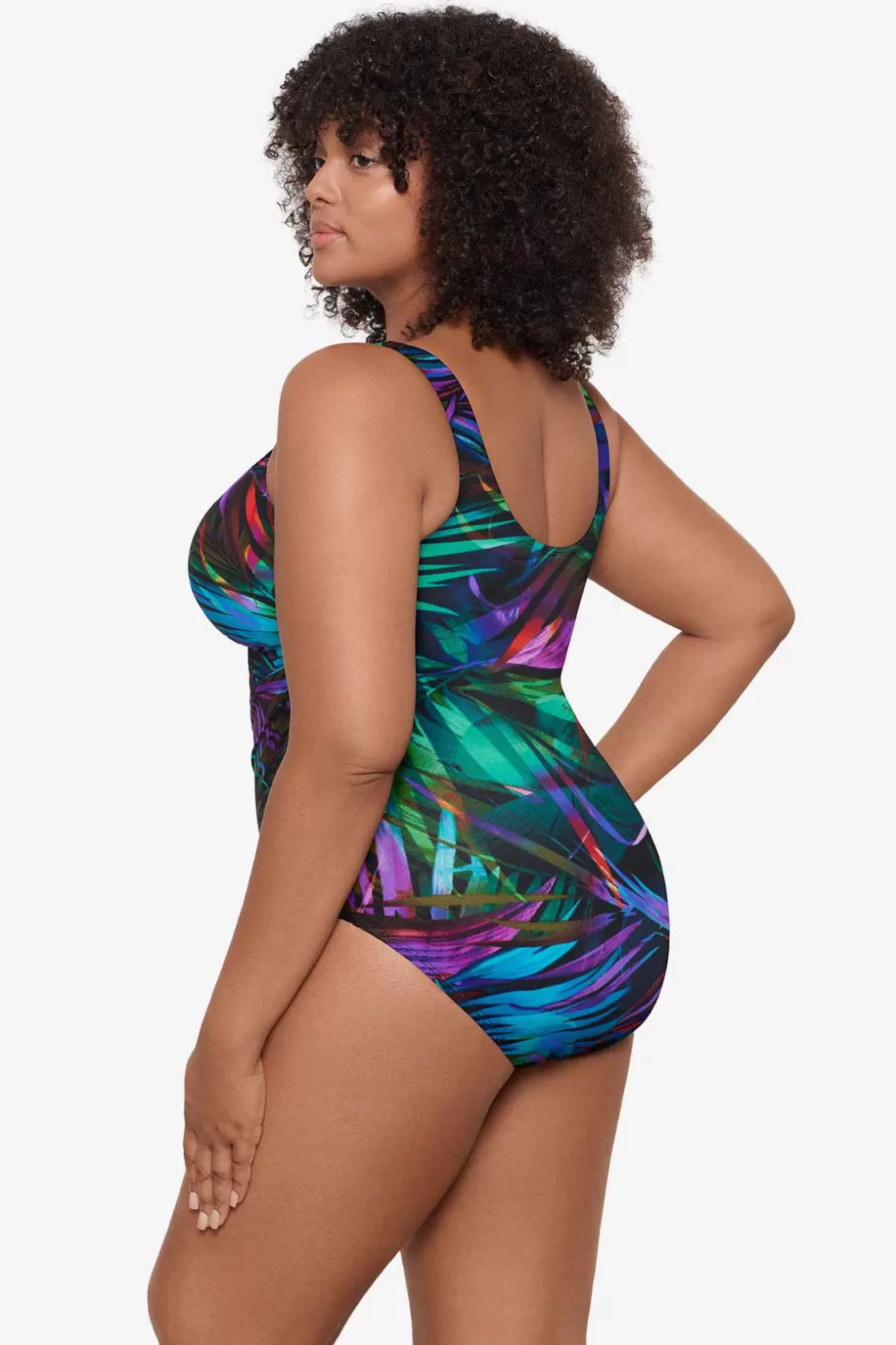 Miraclesuit One Piece^Plus Size Palma Paradiso Oceanus One Piece Swimsuit Multi