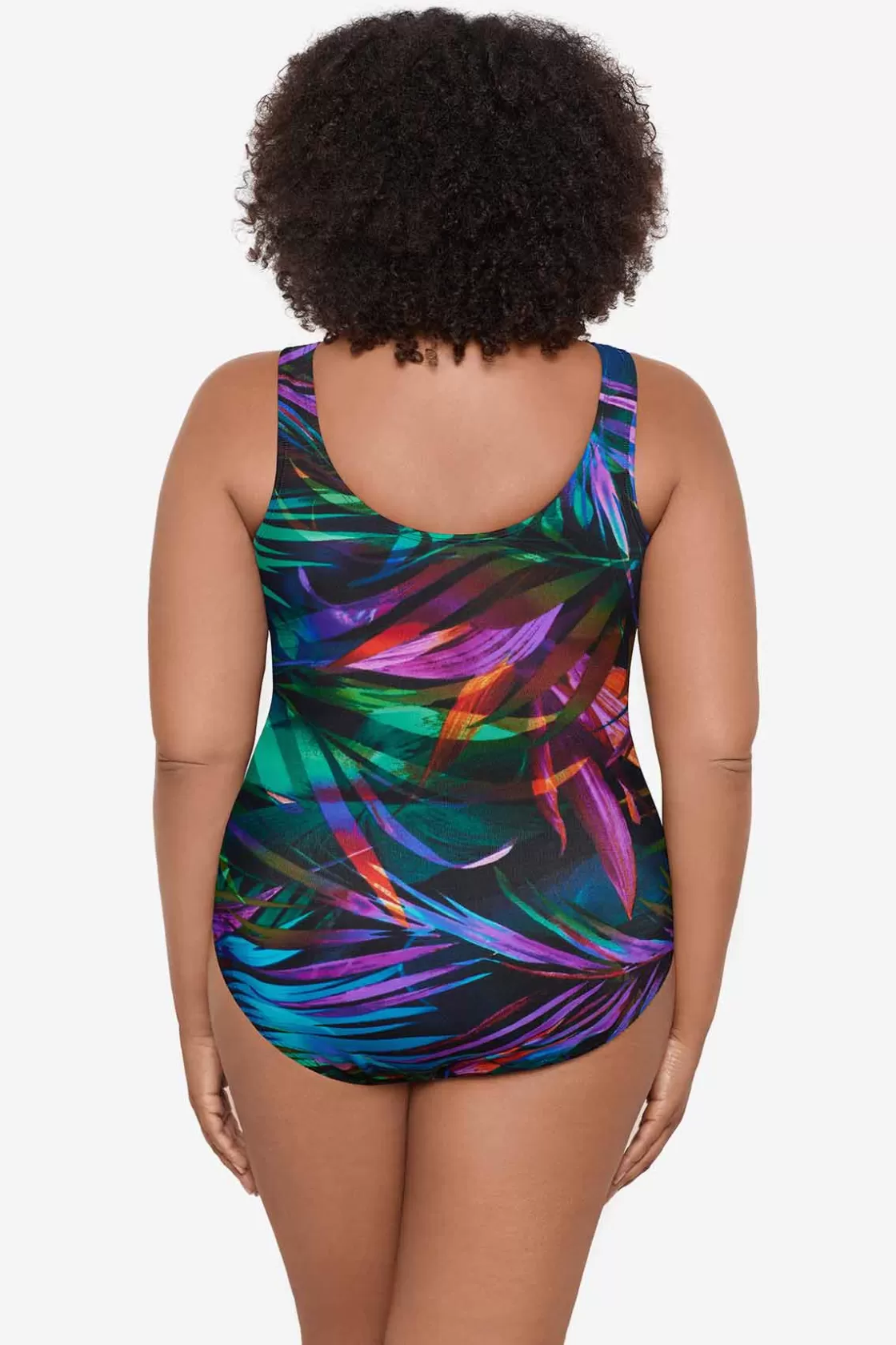 Miraclesuit One Piece^Plus Size Palma Paradiso Oceanus One Piece Swimsuit Multi