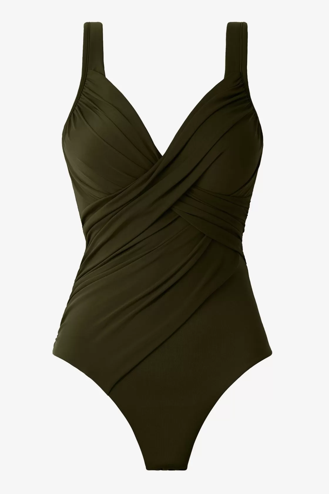 Miraclesuit One Piece^Plus Size Rock Solid Revele One Piece Swimsuit Nori