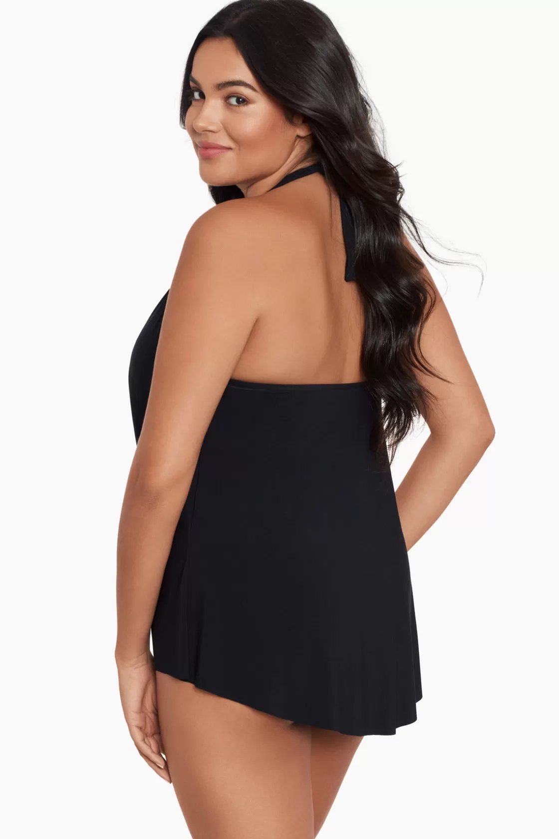 Miraclesuit One Piece | Dd+ Cup^Plus Size Sophie Tankini Top Black