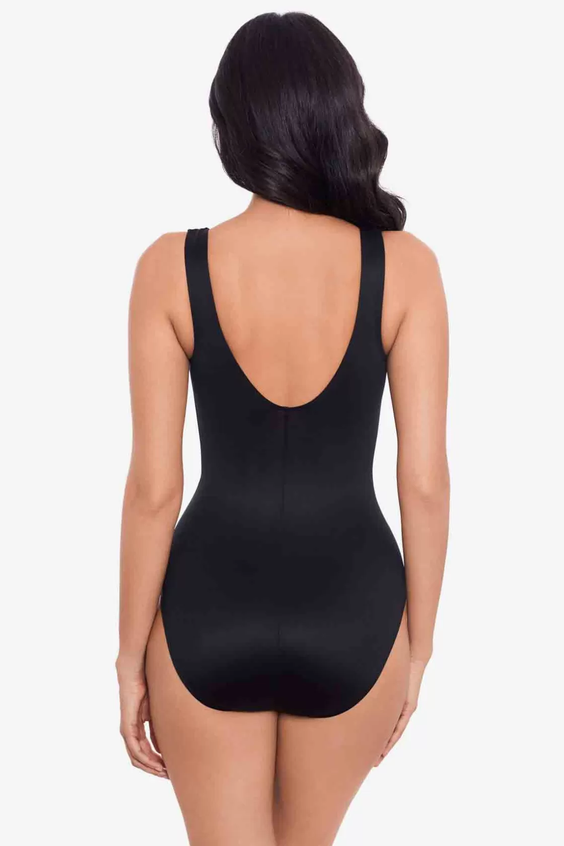 Miraclesuit One Piece^Selenite Brio One Piece Swimsuit Black/White