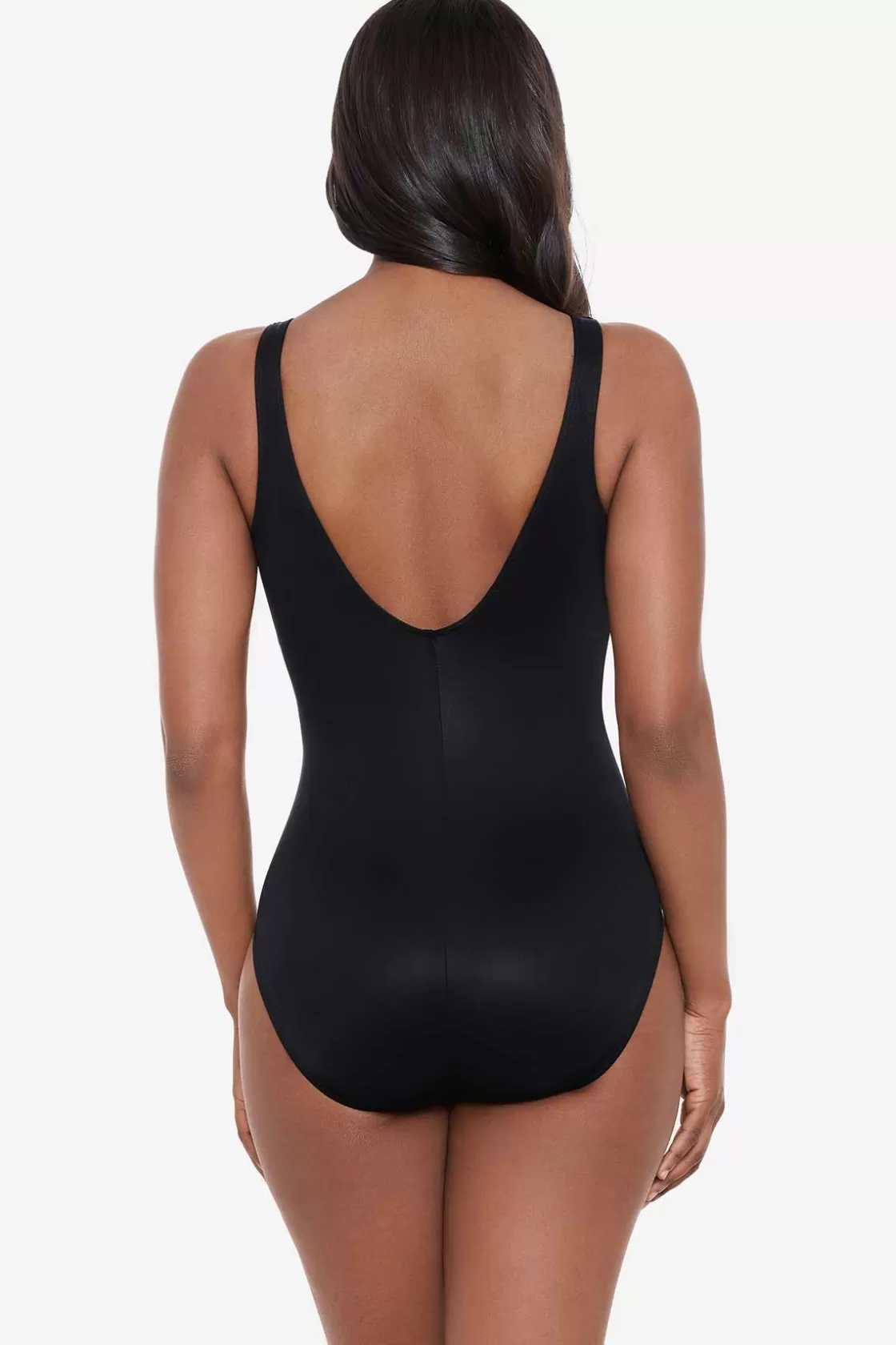 Miraclesuit One Piece^Spectra Trilogy One Piece Swimsuit Black/White