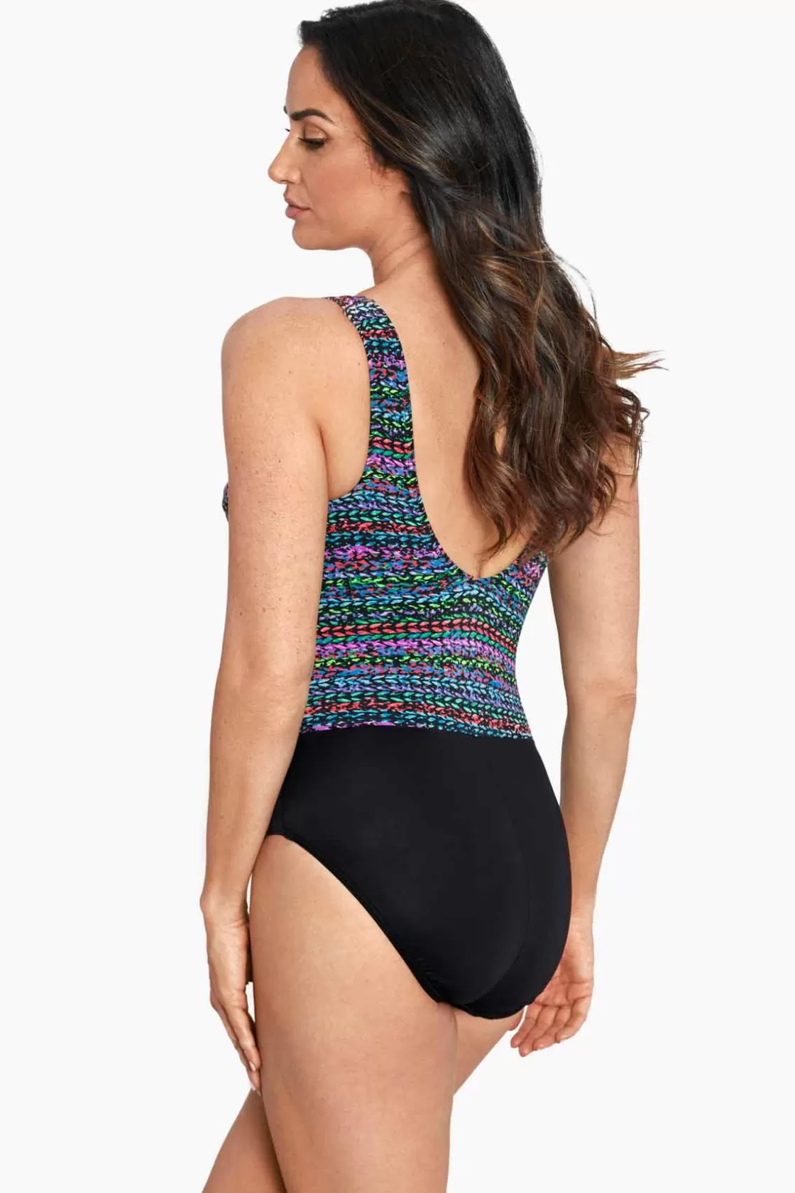 Miraclesuit One Piece^Stitch It Regatta One Piece Swimsuit DD-Cup Multi