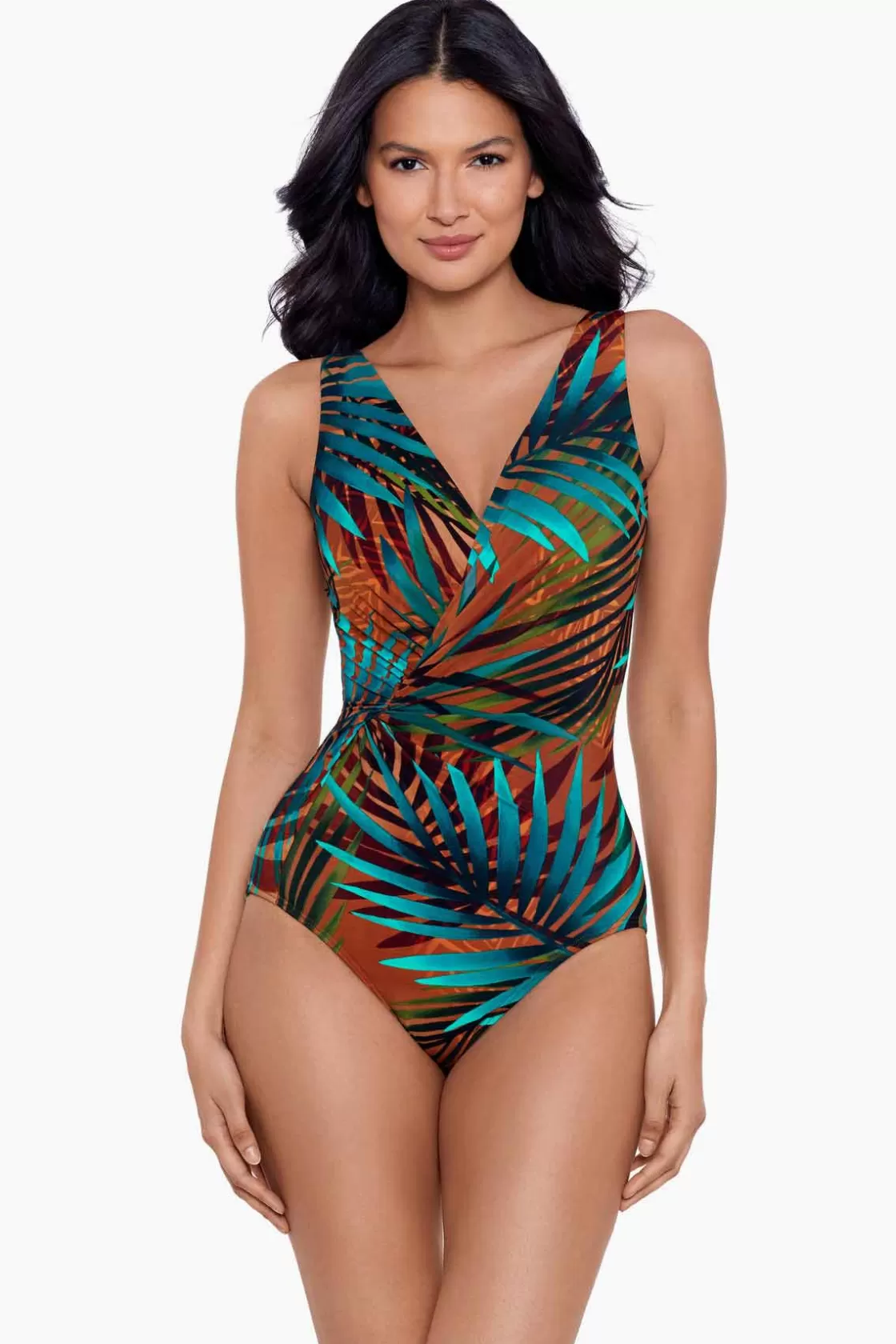 Miraclesuit Bandeau | One Piece^Tamara Tigre Esmerelda One Piece Swimsuit Multi