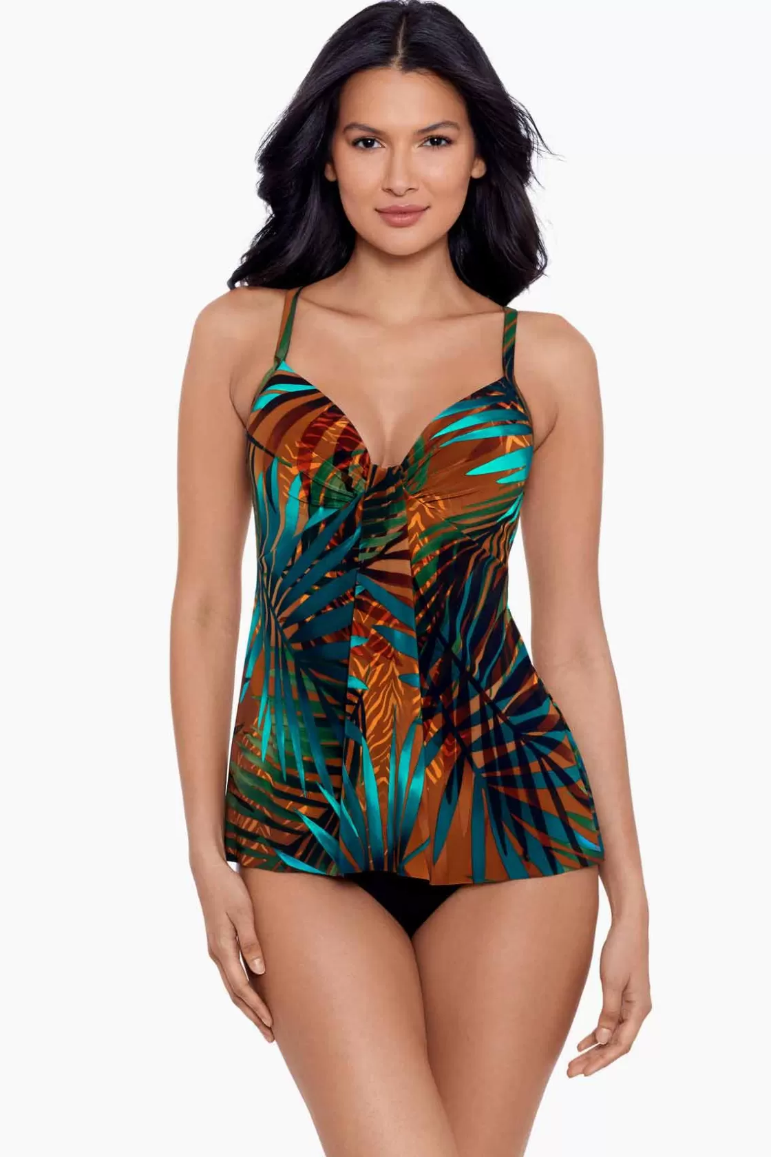 Miraclesuit Tankini Tops^Tamara Tigre Marina Tankini Top Multi